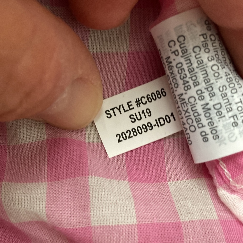 J. Crew Gingham Button Down Shirt - image 8